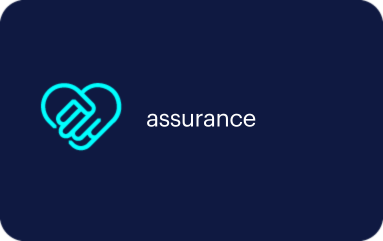 heart-shaped handshake icon - insurance