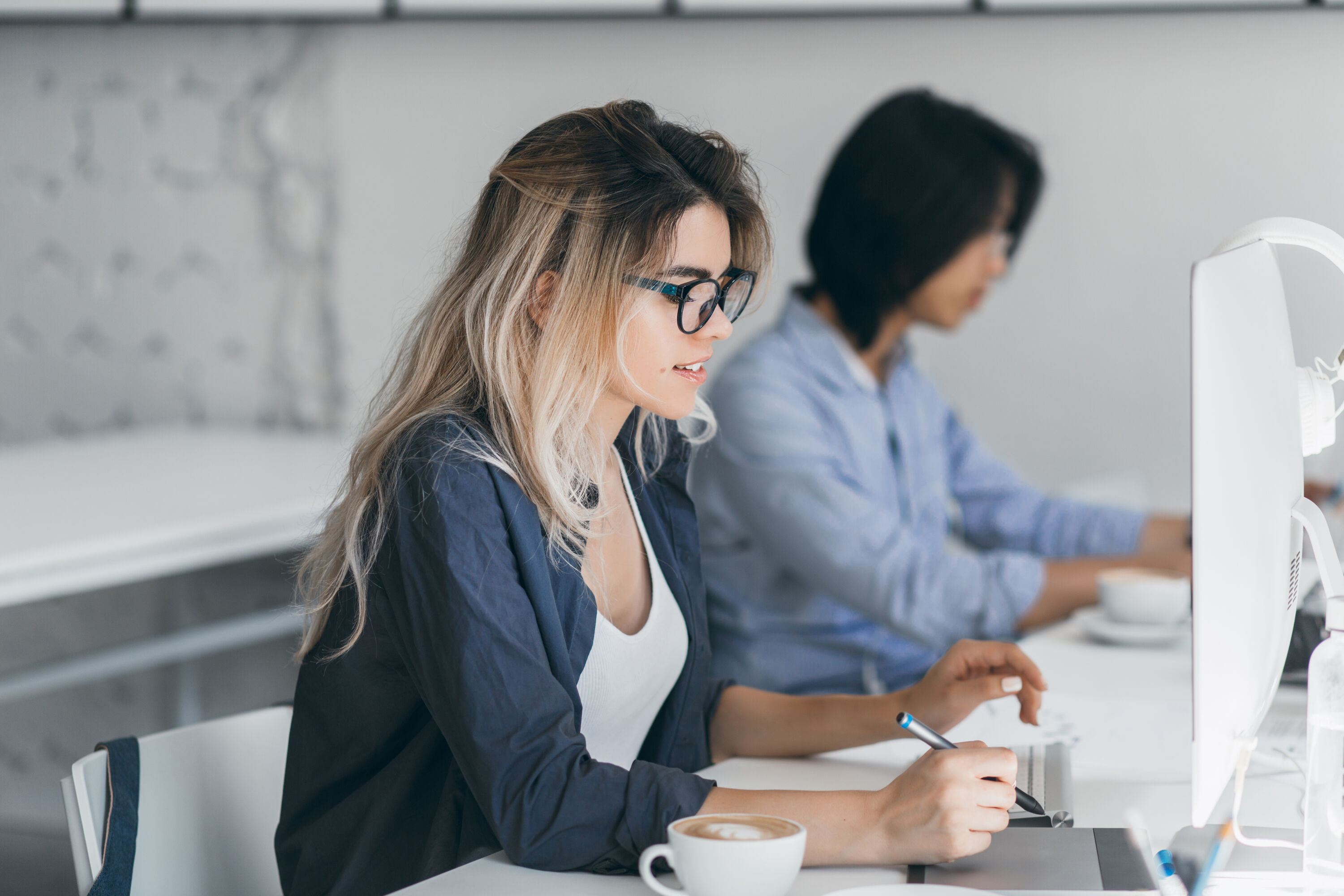 Women with digital