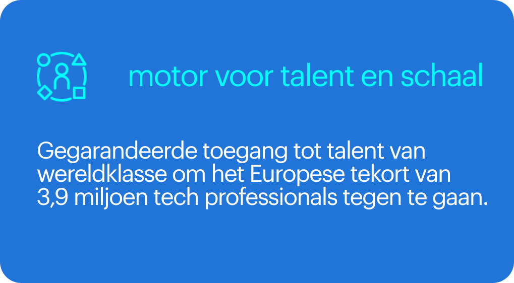 motor voor talent en schaal