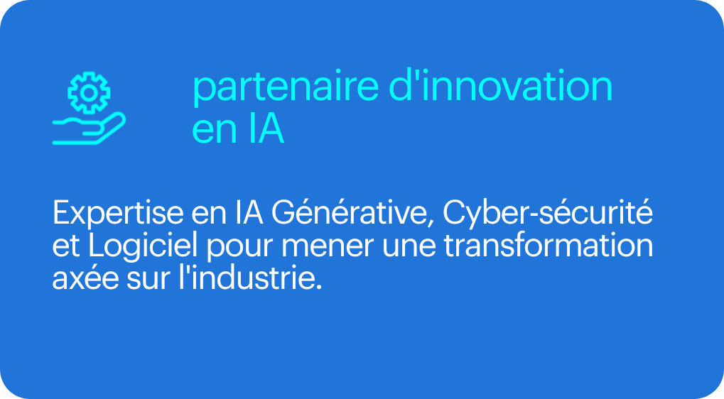 partenaire d'innovation en IA